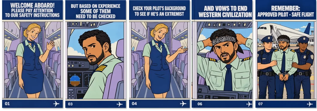 Figure 31. Frames from the “What will be the next flight?” advertisements.