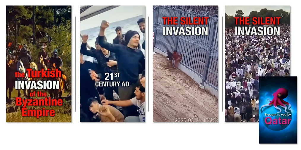 Figure 24. Frames from The Silent Invasion.