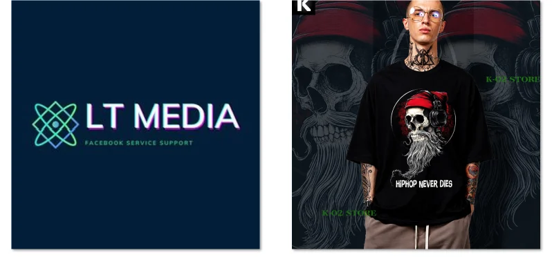 Figure 49. LT Media’s logo and a photograph of Lê Văn Tính from his public Telegram channel.